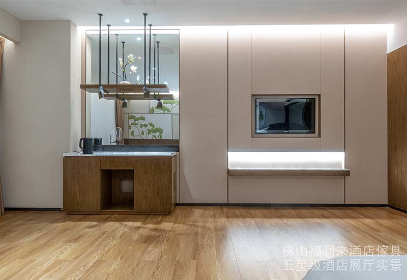 轻奢风酒店客房家具搭配：低调奢华的空间设计技巧