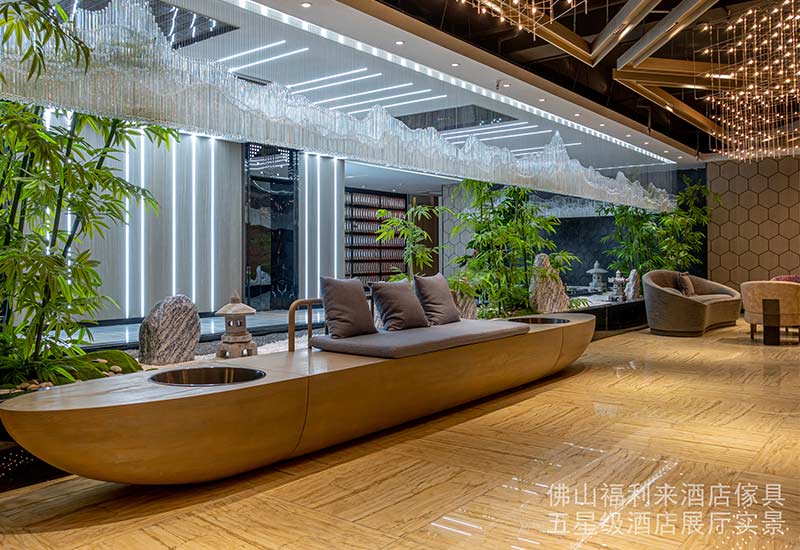 酒店公区大堂家具